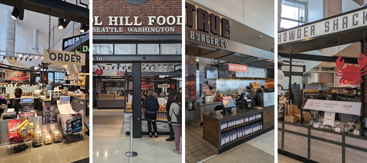 Capitol Hill Food Hall - A Gates Menu