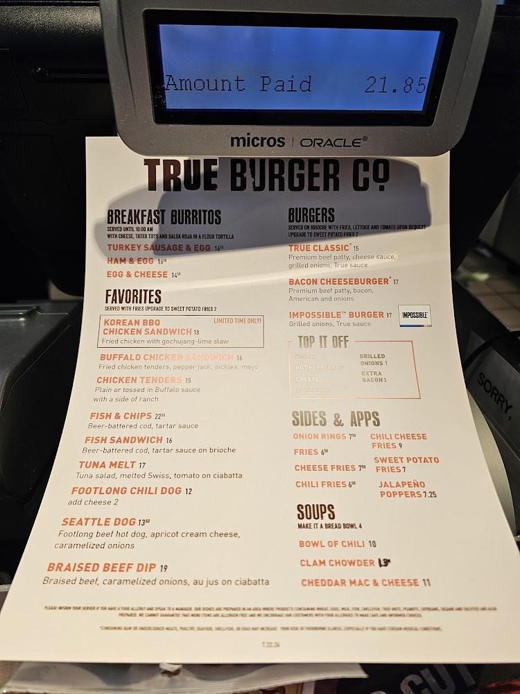 Capitol Hill Food Hall - A Gates Menu image 3